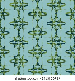 Neutral abstract geometric seamless pattern. Nordic neutral print vector illustration. Ideal for textile design, screensavers, covers and invitations.