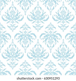 Neutral abstract ornament, vector seamless pattern of abstract decorative elements.