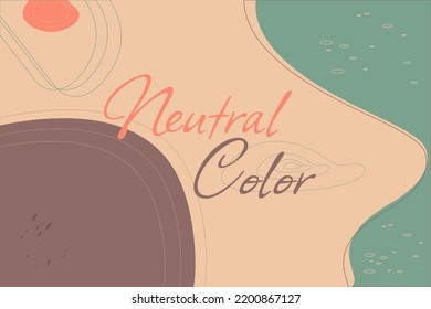 Neutral Background Abstract For Presentation Professional And Wallpaper Desktop