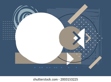 Neutraler Hintergrund mit Streifen. Moderne Muster-Wellenstruktur mit einfachen geometrischen Formen und Linien in Vektorgrafik.