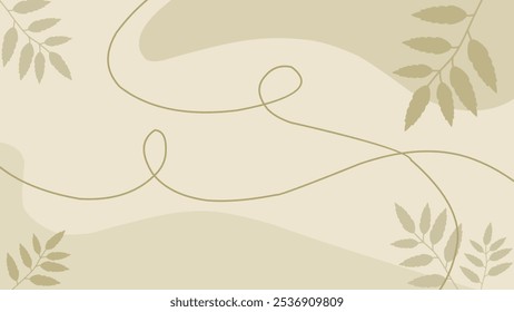 Neutral background vector illustration for relax and leisure theme