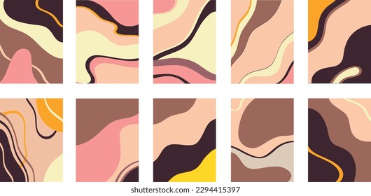 Neutral beige pink abstract backgrounds  