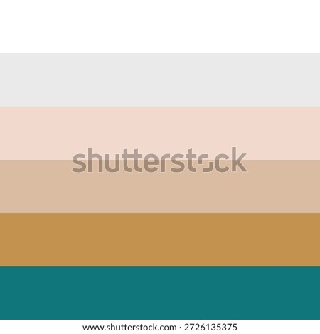 Neutral color palette background with soft beige, nude, and teal tones. Minimal aesthetic design perfect for branding, web design, interior mood board, presentation, and modern creative projects.