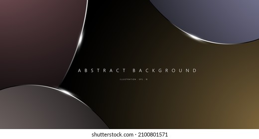 Neutral colorful curve vector background for corporate concept, template, poster, brochure, website, flyer design. Vector illustration