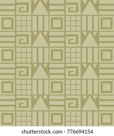 Neutral Colors Ethnic Pattern
