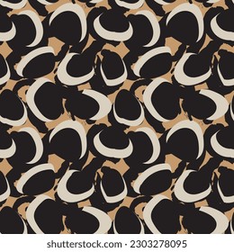 Neutral Colour Abstract Brush strokes pattern design for fashion textiles, graphics and crafts