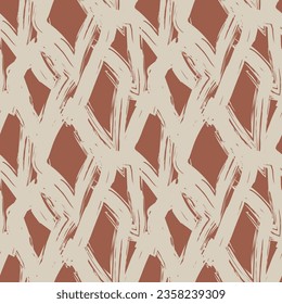 Neutral Colour Abstract Brush strokes pattern design for fashion textiles, graphics and crafts