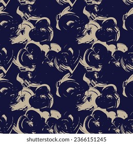 Neutral Colour Abstract Brush strokes pattern design for fashion textiles, graphics and crafts