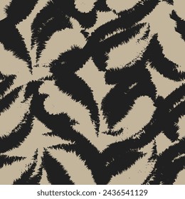 Neutral Colour Abstract Brush strokes pattern design for fashion textiles, graphics and crafts