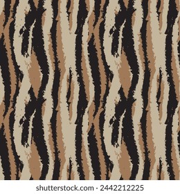 Neutral Colour Abstract Brush strokes pattern design for fashion textiles, graphics and crafts
