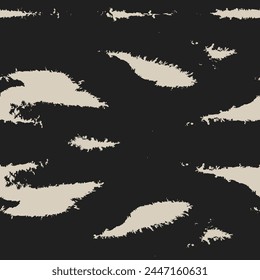 Diseño de patrones de pinceladas Abstractas de color neutro para textiles de moda, gráficos y artesanías