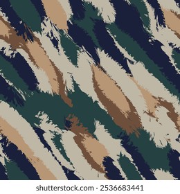 Neutral Colour Abstract Brush strokes pattern design for fashion textiles, graphics and crafts