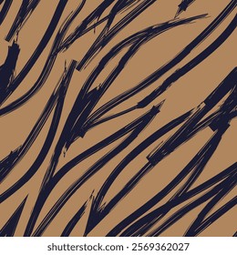 Neutral Colour Abstract Brush strokes pattern design for fashion textiles, graphics and crafts