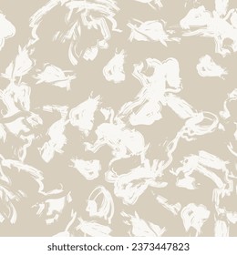 Neutral Colour Abstract Floral seamless pattern design for fashion textiles, graphics, backgrounds and crafts