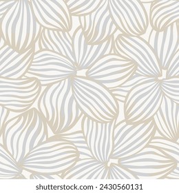 Neutral Colour Abstract Floral seamless pattern design for fashion textiles, graphics, backgrounds and crafts