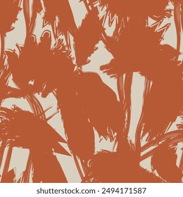 Neutral Colour Abstract Floral seamless pattern design for fashion textiles, graphics, backgrounds and crafts