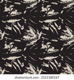 Cor neutra Abstract Floral design de padrão sem costura para têxteis de moda, gráficos, fundos e artesanato