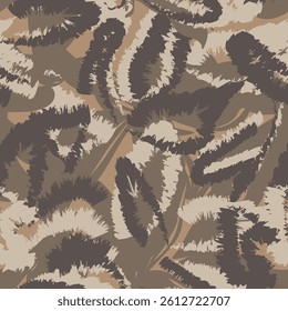 Neutral Colour Abstract Floral seamless pattern design for fashion textiles, graphics, backgrounds and crafts