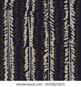 Neutral Colour Abstract Floral seamless pattern design for fashion textiles, graphics, backgrounds and crafts