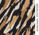 Neutral Colour Abstract zebra textured pattern design for fashion textiles, graphic and backgrounds