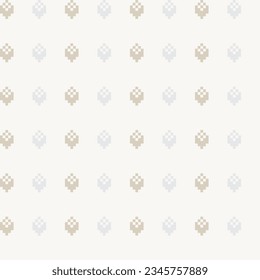 Neutral Colour Argyle fair isle seamless pattern design for knitwear, fashion textile, graphics