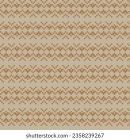 Neutral Color Argyle fair isle nahtloses Muster-Design für Strickwaren, Modetextilien, Grafiken