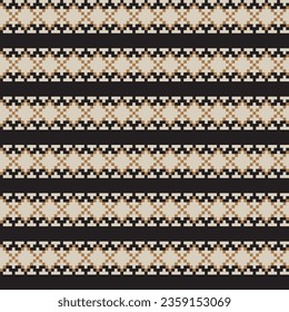Neutral Colour Argyle fair isle seamless pattern design for knitwear, fashion textile, graphics