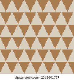 Neutral Colour Argyle fair isle seamless pattern design for knitwear, fashion textile, graphics