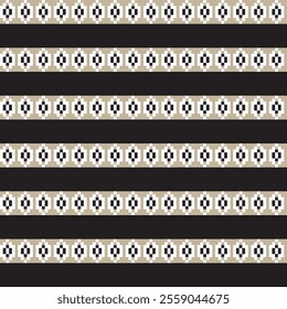 Neutral Colour Argyle fair isle seamless pattern design for knitwear, fashion textile, graphics