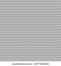 Neutral Colour Chevron fair isle seamless pattern design for knitwear, fashion textile, graphics