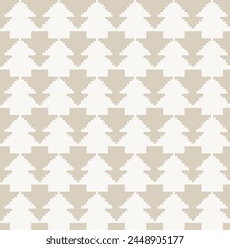 Neutral Colour Christmas fair isle pattern design for fashion textiles, knitwear and graphics
