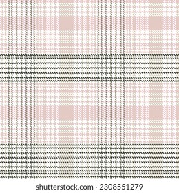 Neutral Colour Classic Plaid textured seamless pattern for fashion textiles and graphics