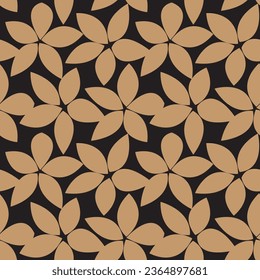 Color neutro Diseño de patrones sin costura floral para textiles de moda, gráficos, fondos y artesanías