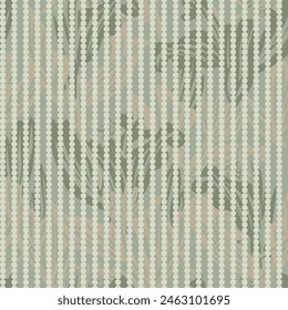 Neutral Colour Floral striped seamless pattern design for fashion textiles and graphics