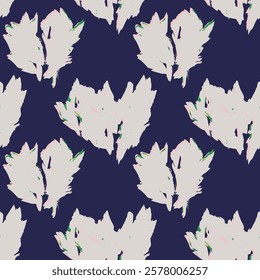 Neutral Colour Heart shape seamless pattern design for fashion textiles, graphics and crafts