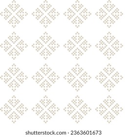 Color neutro Snowflake diseño de patrones de isel para ropa de moda, ropa de punto y gráficos