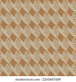 Neutral Colour Textured fair isle seamless pattern design for knitwear, fashion textile, graphics