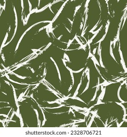 Color neutro Hoja tropical diseño sin fisuras para textiles de moda, gráficos y artesanías