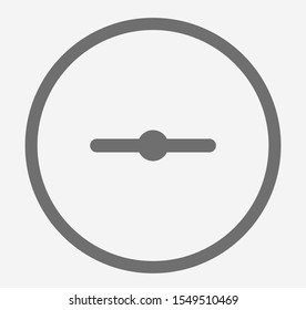 Neutral face icon vector illustration EPS10. Neutral smiley icon