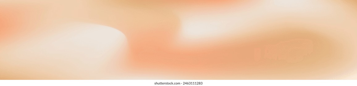 Fondo de degradado neutro de color beige a crema. Ilustración vectorial plana aislada