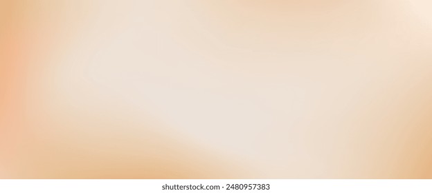 Neutral gradient background from cream to cream colors. Eps 10 vector illustration