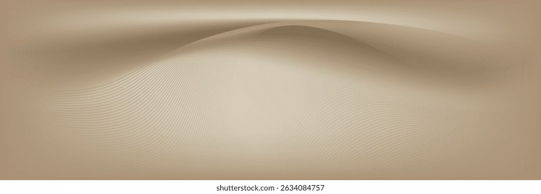 Neutraler Farbverlauf-Hintergrund von Creme zu Creme Farben. modern, Vektor.