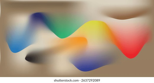 Neutral gradient background from cream to cream colors.