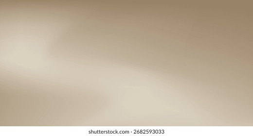 Fundo de gradiente neutro das cores creme para creme. ilustração vetorial eps10