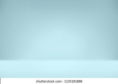 Neutral gray background of Studio for luxury, premium product shooting. Bright clean room with lighting. Empty background for placing product, things. Vector Illustration
