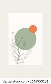 Neutral Mid Century Gallery Wall Art Decor. Aesthetic Abstract Boho Prints