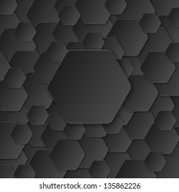 Neutral Paper Cut Background. Vector Illustration