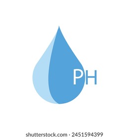 Neutral Ph Balance Line Icon. Free Acidity Concept Linear Pictogram. Non Ph Product for Hair, Skin or Food Outline Icon. Editable Stroke. Isolated Vector Illustration.