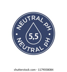 Neutral pH icon