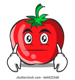 Neutral tomato character cartoon collection vector illustration